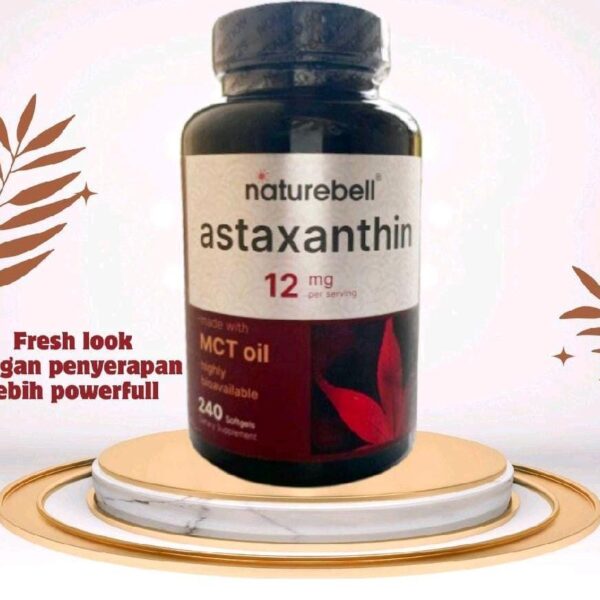 Astaxantin 12mg Naturebell _ Suplemen Antioksidan