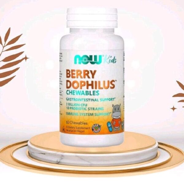 NOW Foods BerryDophilus Kids Chewables