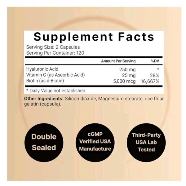 Biotin naturbell Suplemen Kesehatan Rambut
