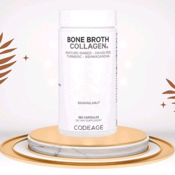 Bone Broth Collagen Type 1 2 3 Kapsul. Suplemen Kesehatan Usus Kulit Dan Sendi