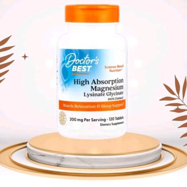 Magnesium Glycinate dr Best _ Suplemen Kesehatan