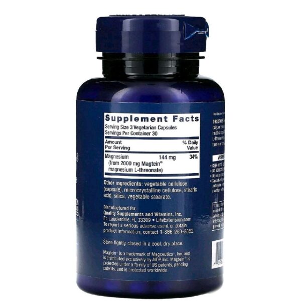 Magnesium L - treonate Magtein _ Suplemen Kesehatan Sistem Saraf Otak