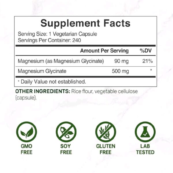 Magnesium glycinate deal 500 mg _ menjaga imunitas