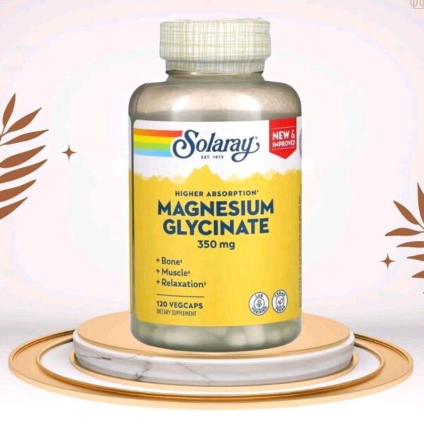 Magnesium glycinate solaray 350 mg