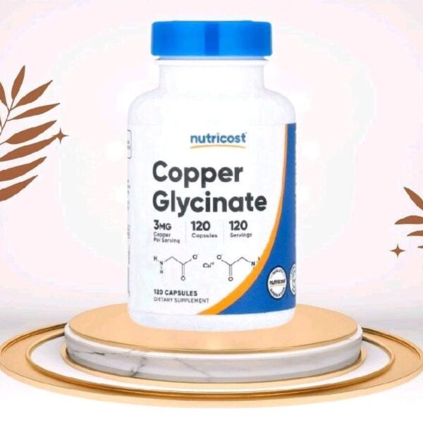Copper Glycinat 3 mg nutricost