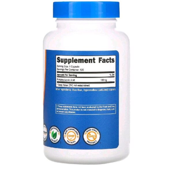 R- Alpha Lipolic Acid nutricost_ Suplemen Antioksidan untuk Diabetes