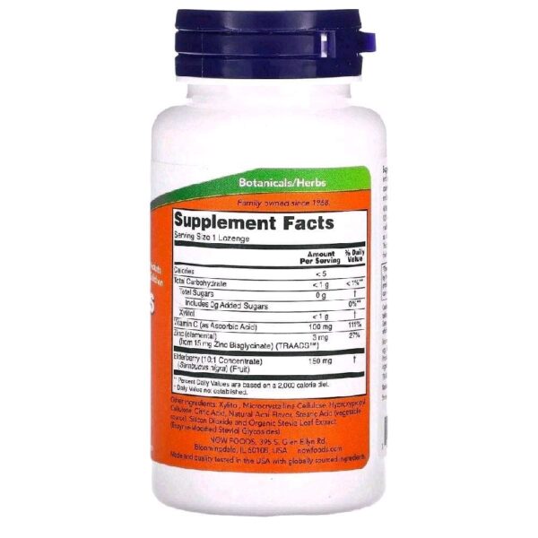 Sambucus zinc now kemasan full botol