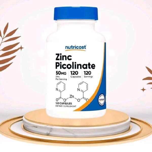 Zinc Picolinate 50mg Kekuatan Ektra nutricost
