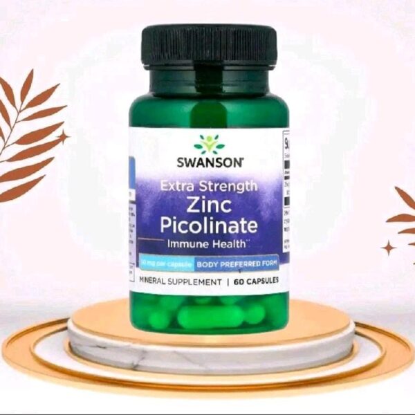 Zinc Picolinate 50mg swanson kemasan full botol