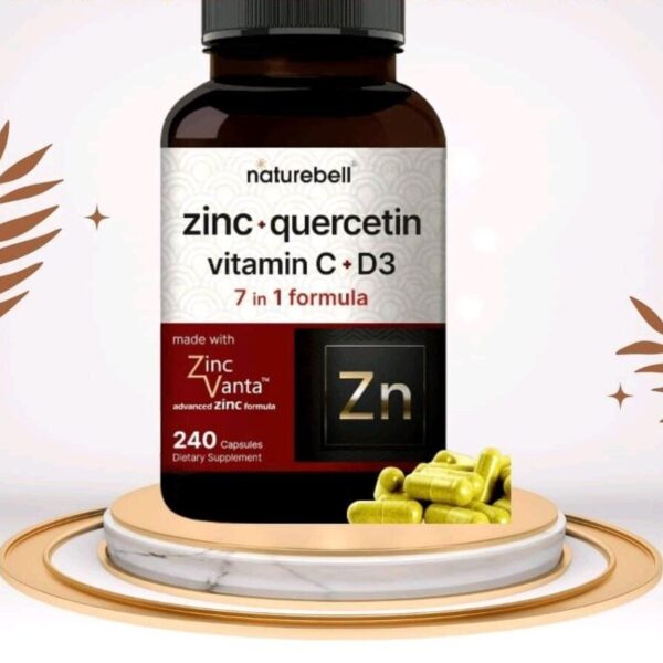 Zinc Quercentin naturbell _ Suplemen kesehatan imunitas dan alergi