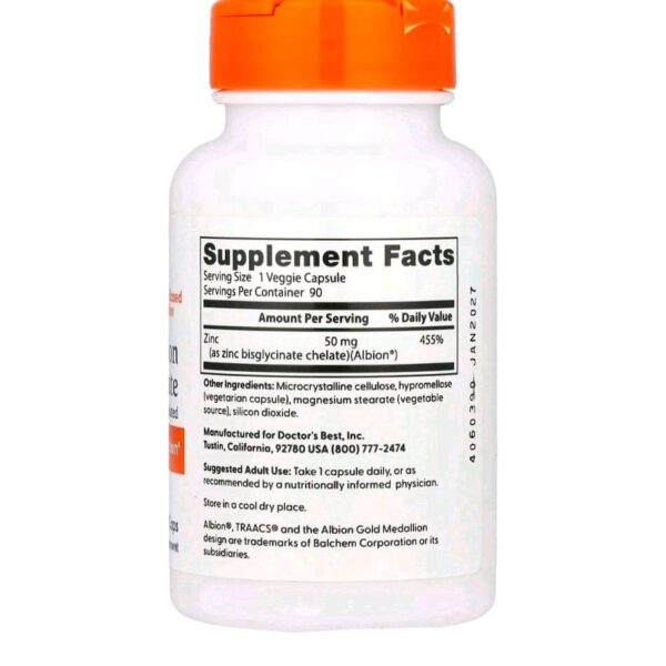 zinc bisglycinate dr best