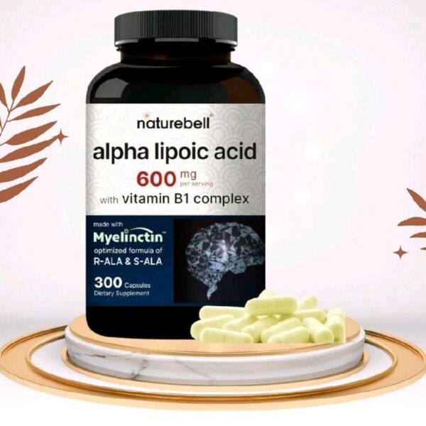 R- Alpha Lipolic Acid naturbell _ Suplemen Antioksidan untuk Diabetes
